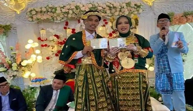 Cinta Sejati Tak Terpisahkan, Bojes dan Lia Resmi Menjadi Pasangan Suami Istri