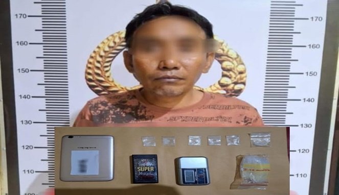 Residivis Kasus Narkoba Kembali Diringkus, Polisi Amankan Sabu dan Timbangan Digital