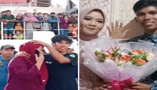 Perjuangan Cinta di Pelabuhan Majene Berujung Pernikahan