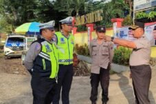 Kapolres Simalungun Tinjau Lalin Pagi