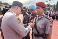 Kapolres Sinjai Pimpin Upacara Pengangkatan Jabatan Kabag SDM dan Sertijab Kasat Resnarkoba 