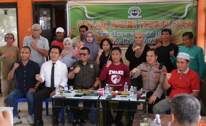 Wakapolres Parepare Hadiri Dialog Akhir Tahun LSM Lingkar Hijau : Masyarakat Manfaatkan Layanan 110