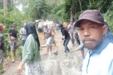 Warga Prabowo Subianto di Kabupaten Sinjai Tambal Jalan Penghubung Tiga Kecamatan, Swadaya Gantikan Peran Anggaran Resmi