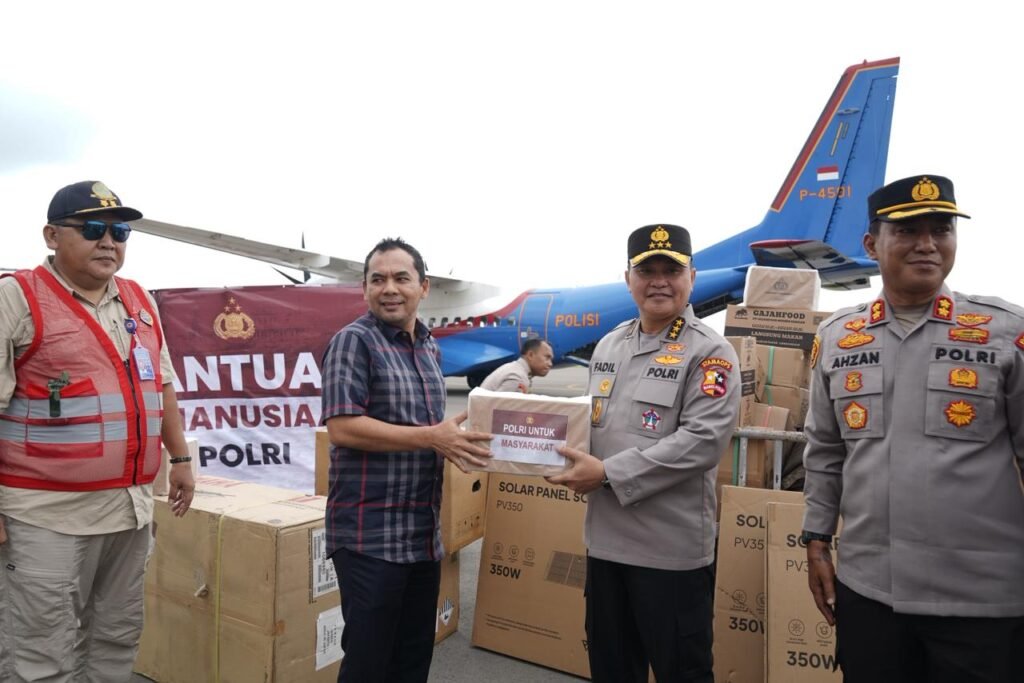 Halaman All - Pasca Bencana November, Lesa “Air Mata” Anak Negeri dan Nurani Polri untuk Masyarakat Aceh