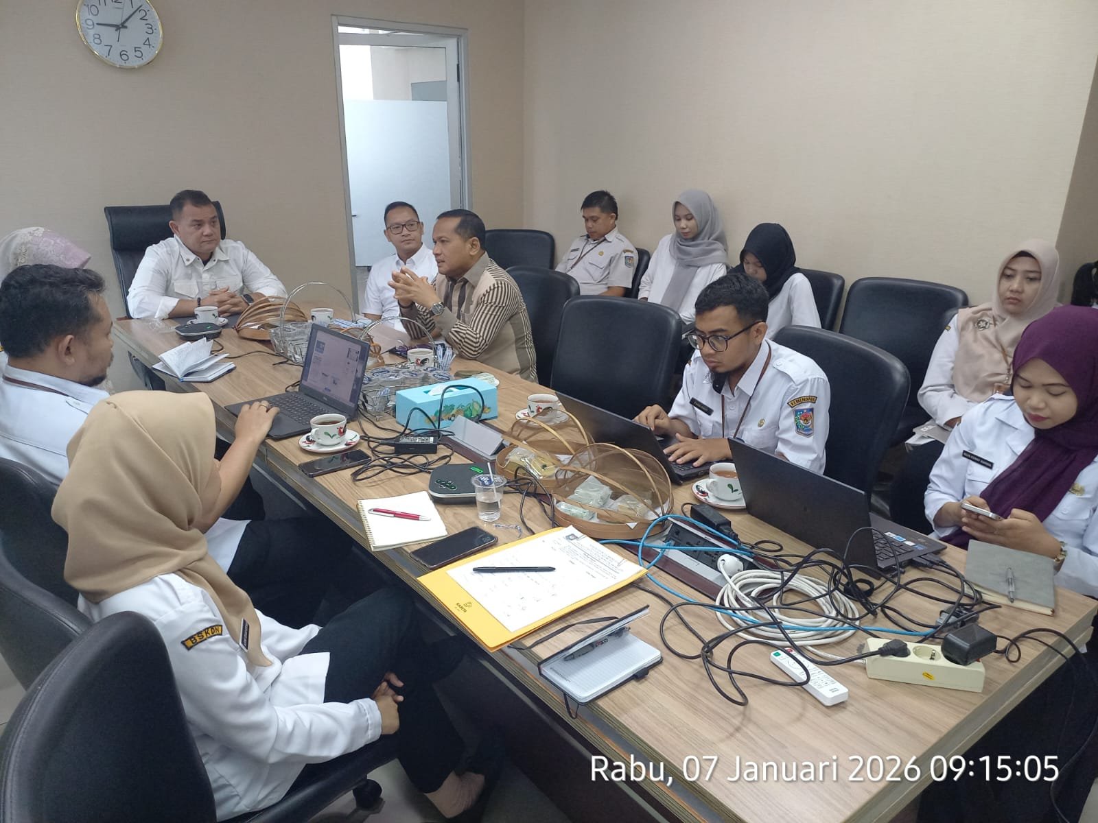 Badan Strategi Kebijakan Dalam Negeri (BSKDN) Kementerian Dalam Negeri menggelar rapat pembahasan rencana pelaksanaan Forum Diskusi Aktual (FDA)