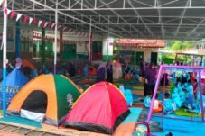 Guru TK Negeri 10 Tumbuhkan Karakter Anak Sinjai Sejak Dini, Gelar Camping Ceria di Lingkungan Sekolah