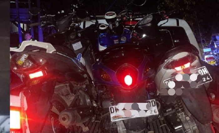 Sat Lantas Berhasil Amankan 3 Unit Motor Setelah Gagal Tangkap Pelaku Balapan Liar di Kabupaten Soppeng