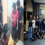 Kolase foto Insertrakyat.com (penangkapan DPO dipimpin oleh Kanit I Resmob dan penangkapan Kompolotan Perampok Bersenjata yang dipimpin oleh Kanit III Satresmob Bareskrim Polri, AKBP Reinhard H. Nainggolan (kanan).