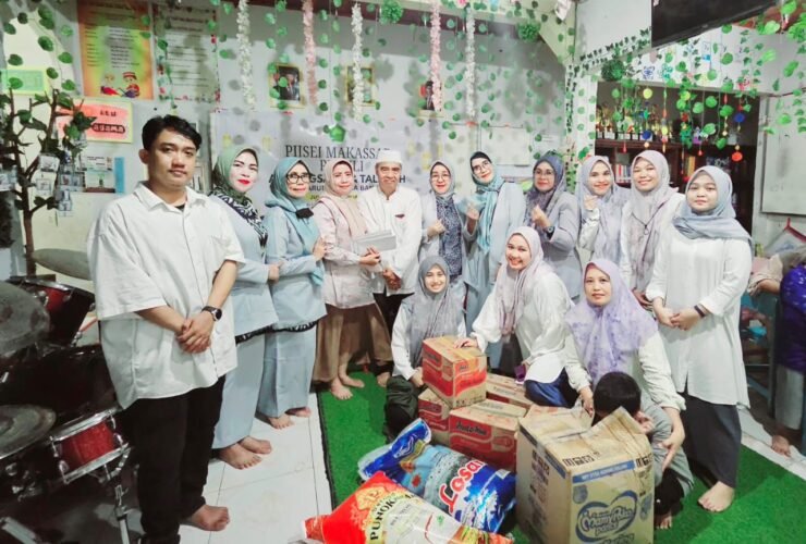 PIISEI Makassar Salurkan Sembako dan Santunan di SLB Taruna Bunga Bangsa