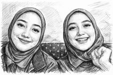 Kisah Kembar Tuli Hasna-Hasni, dan Saat Dunia Kerja Belajar Mendengar