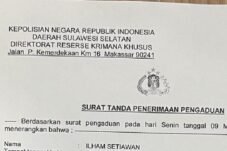 Aktivis Mahasiswa Resmi Laporkan Kasus Kosmetik Ke Ditreskrimsus Polda Sulsel