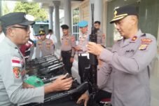 Kapolres Aceh Selatan Cegah Penyalahgunaan Senpi Personel