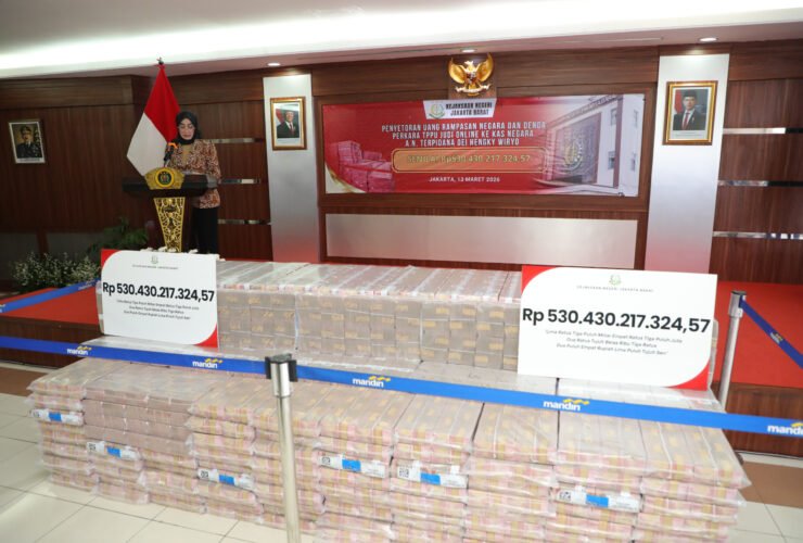 TPPU Rp530 Miliar Uang Judi Online Oei Hengky Wiryo Disetorkan ke Kas Negara, Kejari Jakarta Barat Tegas Eksekusi Putusan