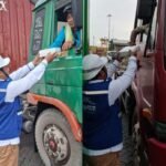 Seragam Unik "Next Star" di Tengah Ramadhan, TPS Surabaya Berbagi Takjil untuk Ribuan Sopir Truk Pelabuhan