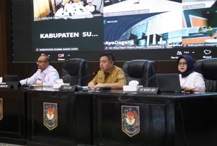 Sekjen Kemendagri Kawal Stabilitas Harga Bahan Pokok Jelang Idulfitri 2026