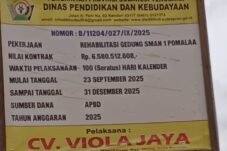 Proyek Rehabilitasi SMA Pomalaa Rp6,58 Miliar Diduga Tidak Sesuai Spesifikasi, Akan Diaudit BPK