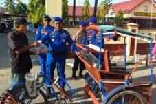 Kasat Polair Polres Sinjai AKP Jamaludin memimpin langsung kegiatan