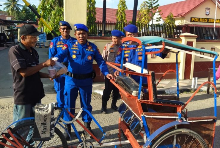 Kasat Polair Polres Sinjai AKP Jamaludin memimpin langsung kegiatan