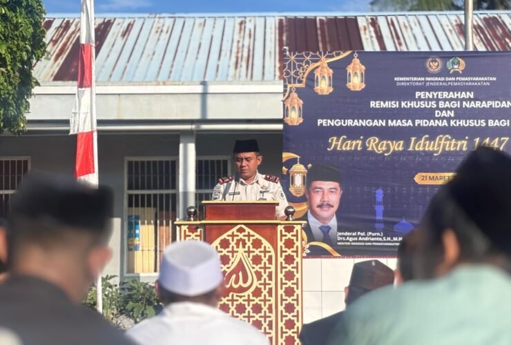 Karutan Sinjai Darman Syah Umumkan Kabar Baik di Hari Raya: 80 WBP Dapat Remisi Idul Fitri 1447 H