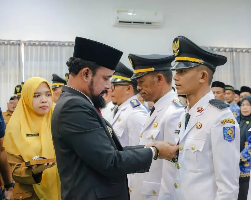 Furqan Febriansyah Resmi Menjabat Camat Birem Bayeun