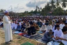 Shalat Idul Fitri 1447 H di Lapangan Bola Gelora Tanjung Batu Kota Berjalan Kidmat