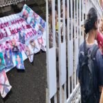 Demo Jalan Rusak di Sinjai Nyaris Ricuh, Massa Coret Foto Anggota DPRD di Depan Rujab Bupati