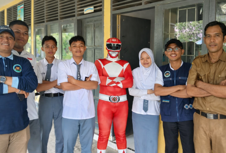 Power Rangers Merah Nyata di Bumi Panrita Kitta, Program MBG Hadirkan Kreativitas untuk Siswa Sinjai