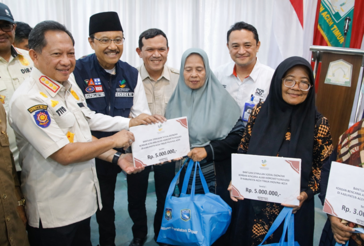 Berkat Kasatgas Tito, Jadup Tersalur Deras "Penyintas Sumringah" Merah Putih