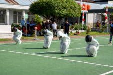 Meriah dan Spektakuler! Lomba Lari Karung Buka Pekan Olahraga HBP ke-62 Rutan Sinjai