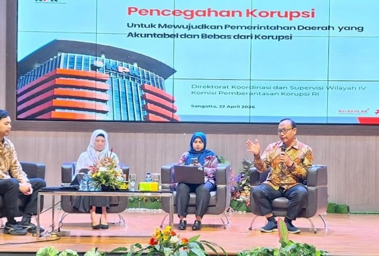 KPK Soroti 744 Aset Kutim Belum Bersertifikat