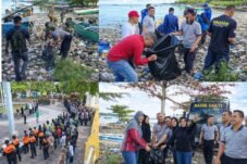 Polres Parepare Sinergi Bersih Pantai Cempae Bersama TNI & Pemkot