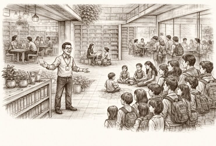 Ondeh Mandeh, Asyiknya Destinasi Wisata Literasi Perpustakaan