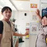 Polres Parepare Tebar Stiker Call Centre 110 Permudah Aduan Warga