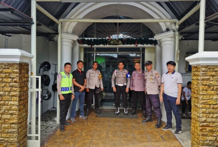 Sukses Polres Sterilisasi Lokasi & Jaga Khidmatnya Ibadah Paskah