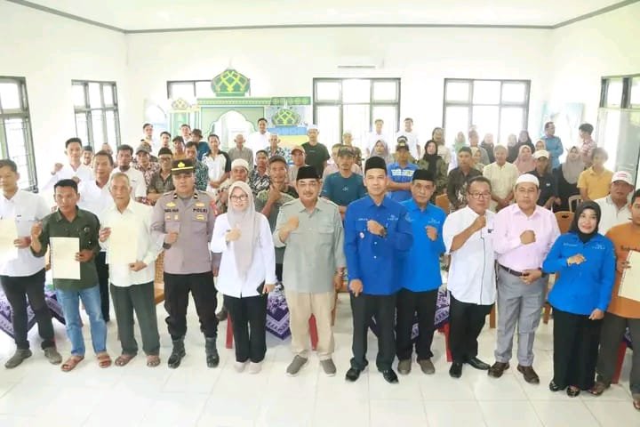 Bupati Anwar Sadat Serahkan 71 Sertifikat Tanah Warga Hari Ini