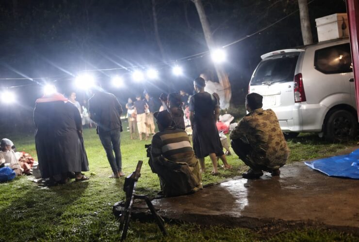 Geliat Pasar Malam Bulu-Bulue Desa Talle