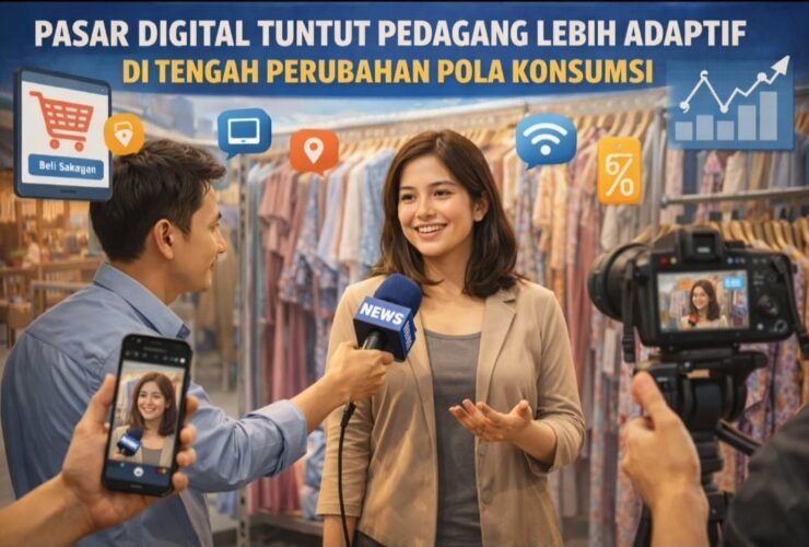 Pasar Digital Tuntut Pedagang Ruteng Adaptif, Ini Faktanya