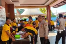 Breaking News : Tes Fisik Polres Sinjai Berlangsung Semangat