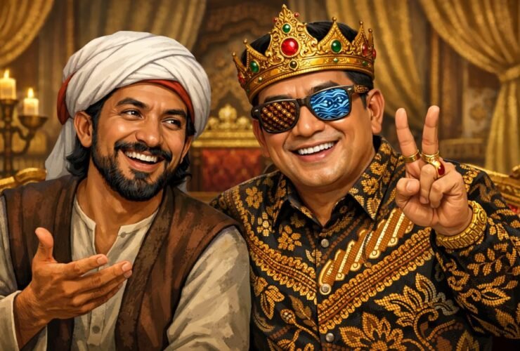 Abu Nawas Jawab Pertanyaan Raja Berbaju Batik : Masuk Angin