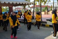 TKJ Hari Ketiga, Polres Sinjai Asah Beladiri Personel