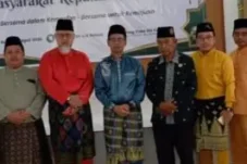 Ketua Yayasan Pemajuan Pulau Kundur Datok Huzrin Hood Gelar Halal Bihalal