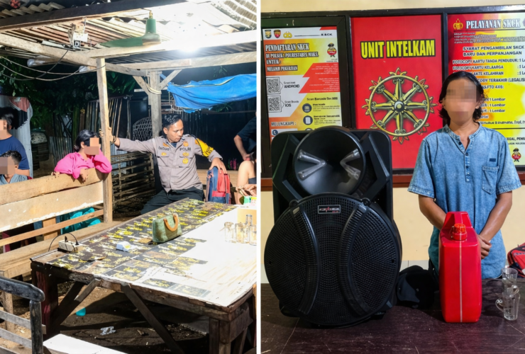 Polisi Bubarkan Pesta Miras di Manggala Makassar, Pemilik Lapak Diamankan