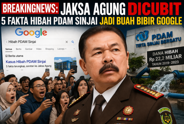 Jaksa Agung Dicubit, Kasus Hibah PDAM Sinjai Jadi Buah Bibir Google