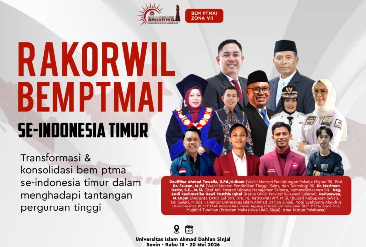 DEMA UIAD Sinjai Menjadi Tuan Rumah Kegiatan Nasional BEM PTMA Se-Indonesia Timur
