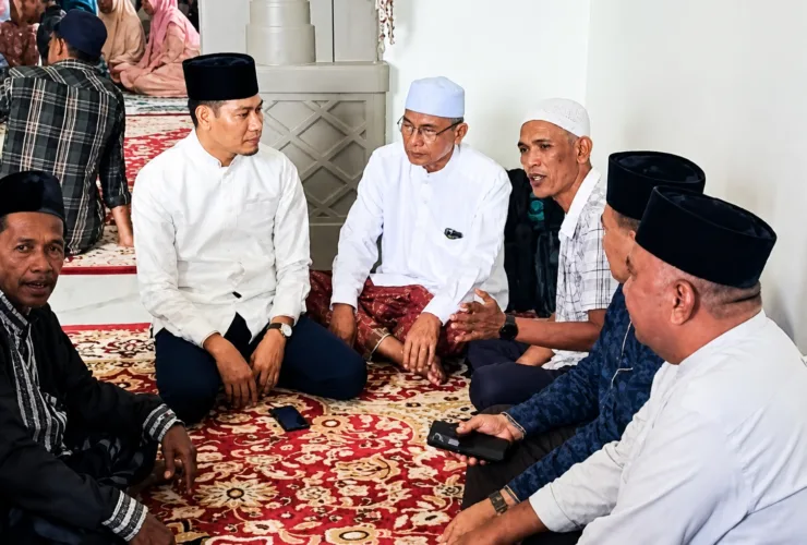 Mantan Wabup Aceh Timur Syahrul Meninggal Dunia, Wabup T. Zainal Melayat