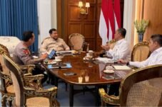 Presiden Prabowo Subianto menerima Kepala Kepolisian Negara Republik Indonesia (Kapolri) Jenderal Polisi Listyo Sigit Prabowo di Istana Merdeka, Jakarta, pada Kamis, 25 Juni 2026. Foto: BPMI Setpres