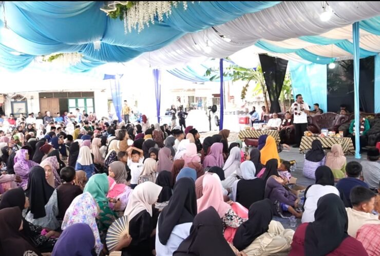 BBWSS II Medan Perbaiki 12 Titik Bantaran Sungai Ular, 350 Anak Yatim Disantuni