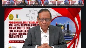 Mahfud MD: Logika dan Etika Jadi Kunci Putusan Hakim