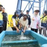 Agy-InsertRakyat.com -Wamendagri Ribka Haluk meninjau proyek infrastruktur strategis di Kabupaten Jayapura, Papua.(sumber.dok.foto-Puspen Kemendagri, Beni Irwan).