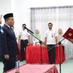 Foto Bupati Aceh Timur Al-Farlaky melantik T. Reza Rizki sebagai Penjabat Sekretaris Daerah Kabupaten Aceh Timur di Aula Serbaguna Idi.
